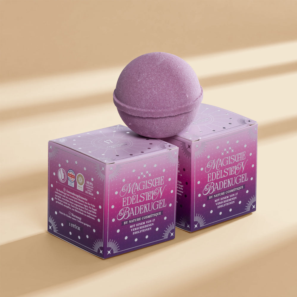 Nature Cosmétique Magische Edelstein Badekugel 3er Set
