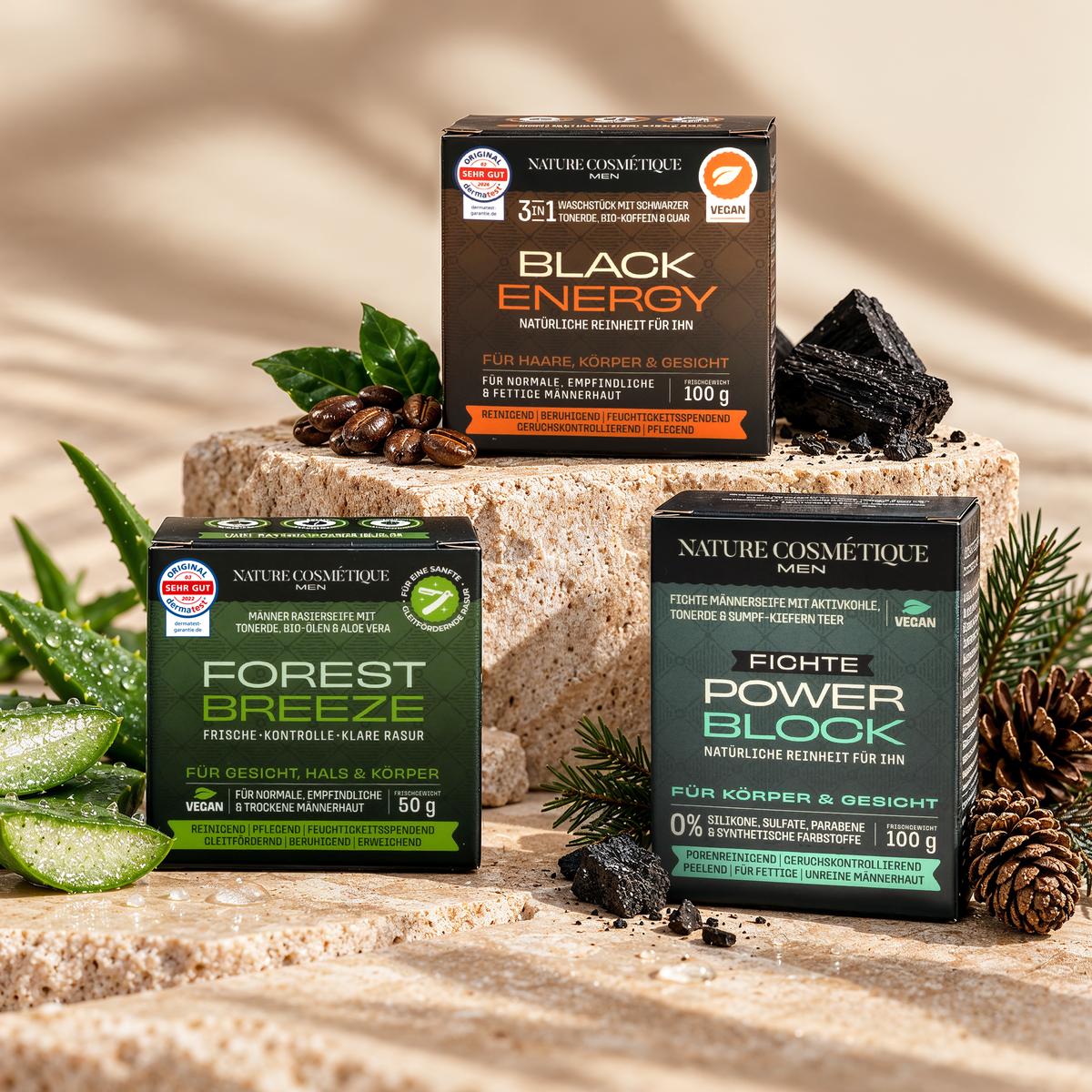 MEN's POWER TRIO - Pflegeset