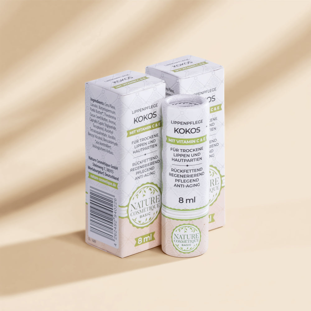 Nature Cosmétique Lippenpflege Kokos 3er Set