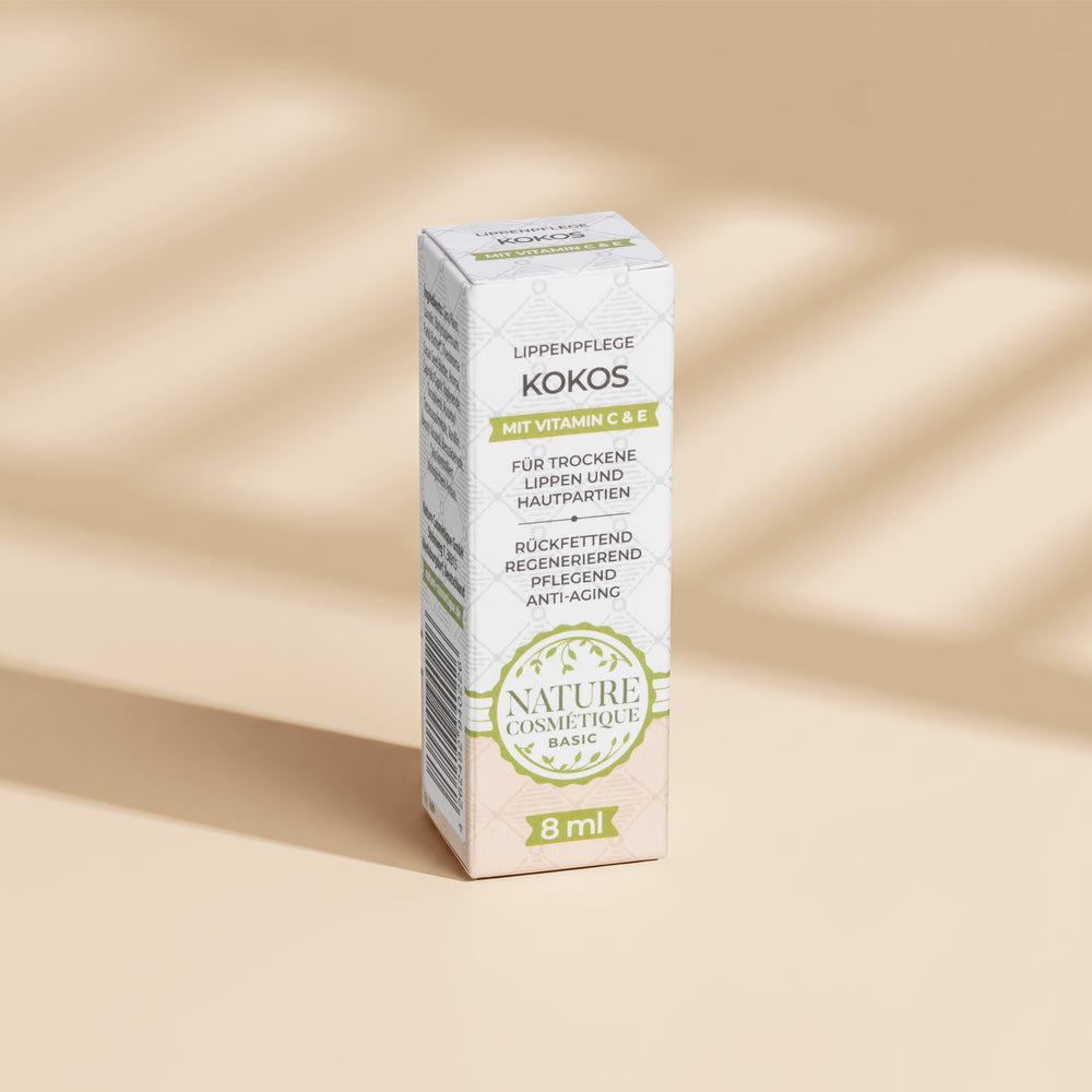 Nature Cosmétique Lippenpflege Kokos Vorderseite
