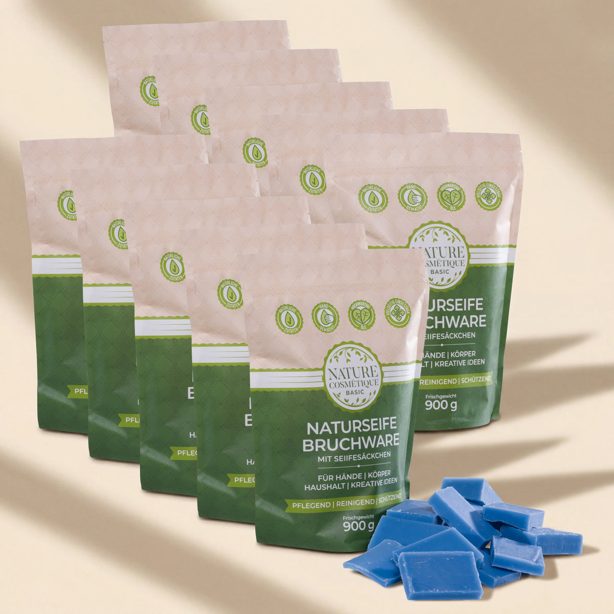 Nature Cosmétique BIO Bruchseife Feige 10er Set