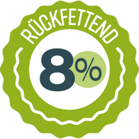 RÜCKFETTEND 8%