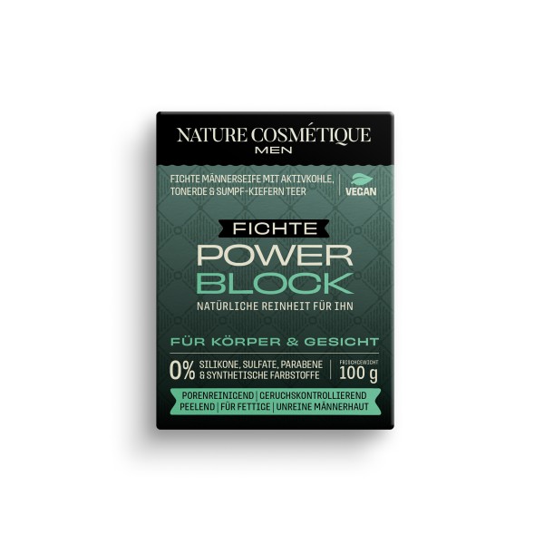 Männerseife FICHTE POWER BLOCK